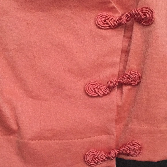 1995 Vintage Chinese Style Peach Top - Picture 6 of 6